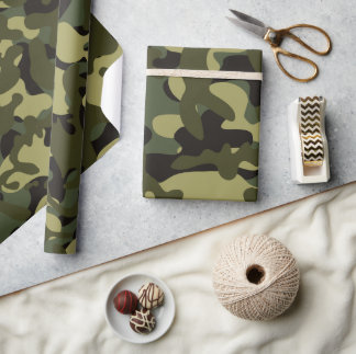 Camouflage Euro Vår Presentpapper