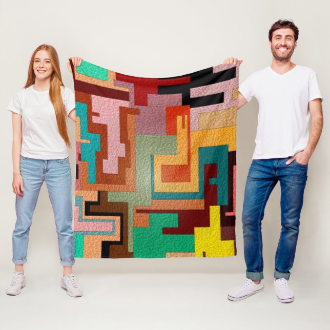 Camouflage Fleece Blanket (På plats)