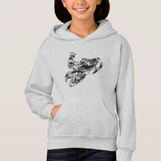 Camouflage Grått Snowmobiler T Shirt