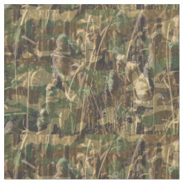 Camouflage Grönt och Brown Hunting Fishing Camo Tyg