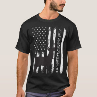 Camouflage Hjort Hunting Gifts Manar Pappa Hunter T Shirt