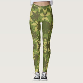 Camouflage Jah Army - Power Yoga Leggings