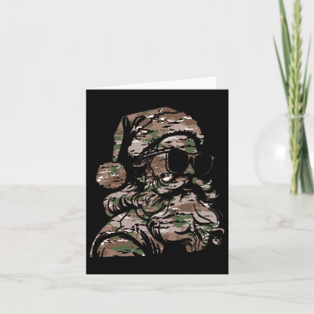 Camouflage jul Sungles Silhouette Multi Camo Kort (Framsida)