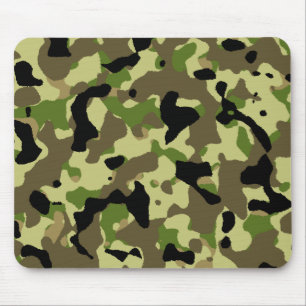 Camouflage Khaki Commando Camo Game Mousepad Musmatta