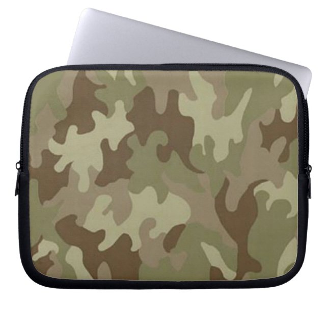 Camouflage Laptop sleeve (Framsidan)