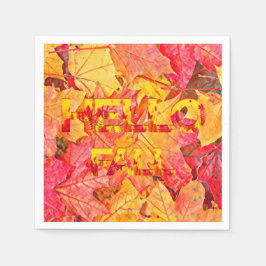 Camouflage Leaves Pappersservett