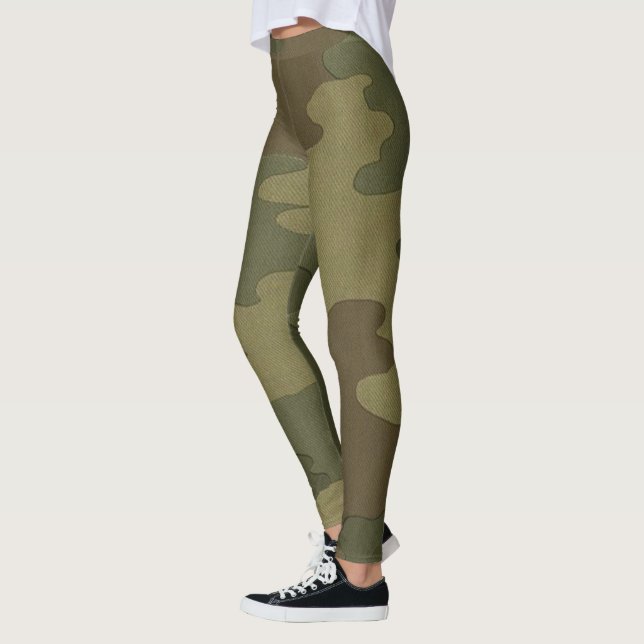 Camouflage Leggings (Vänster)