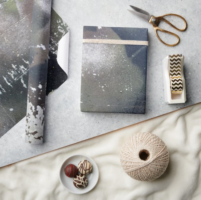 Camouflage Löv Mönster Presentpapper (Hantverk)