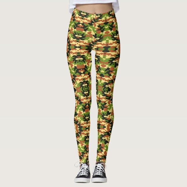 Camouflage Mode Leggings (Framsida)