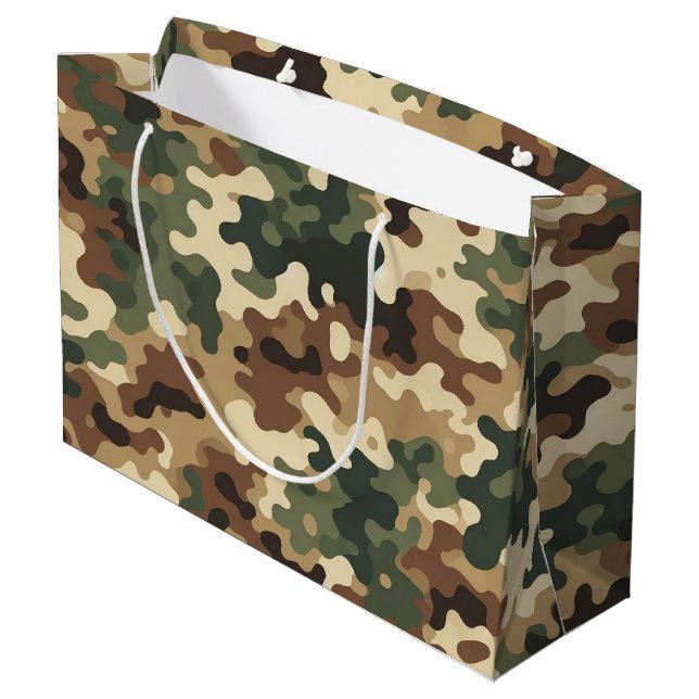 Camouflage mönster (Baksidan Vinklad)