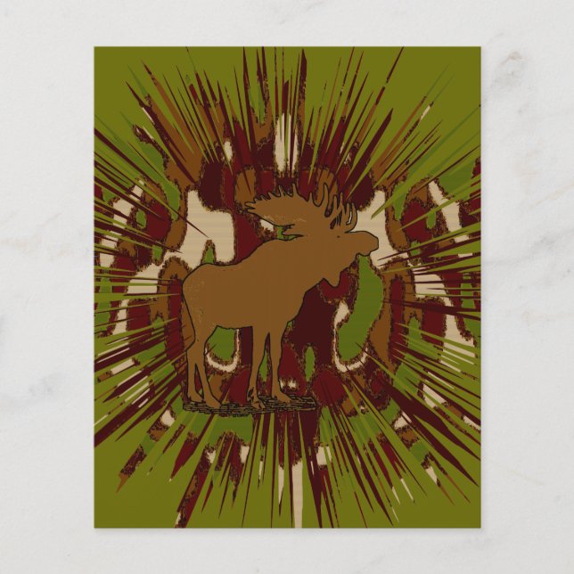 Camouflage Moose Break-out Camo Flygblad (Framsidan)