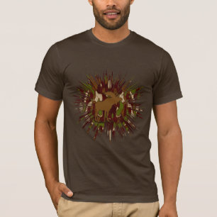 Camouflage Moose Break-out Camo T Shirt