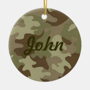 Camouflage Namn Ornament