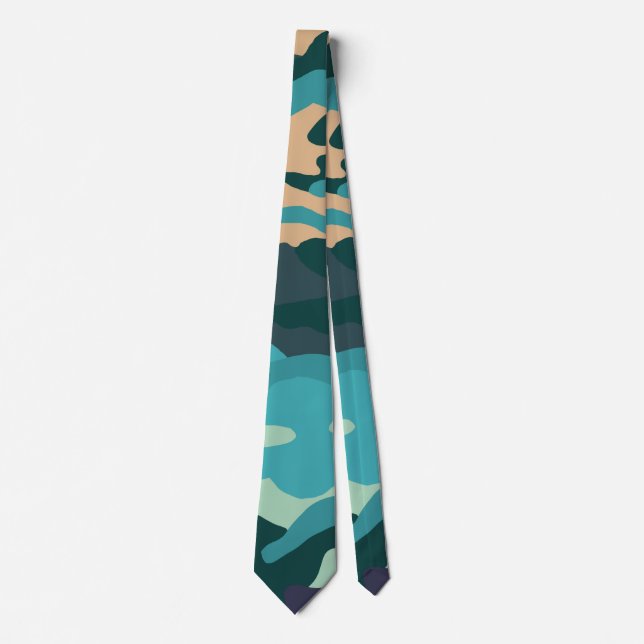 Camouflage Neck Tie Slips (Framsida)