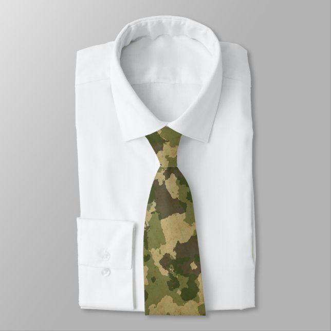 Camouflage Necktie Slips (Bunden)