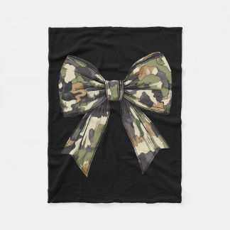 Camouflage Old Camo Bow Camo Coquette Bow Hunting Fleecefilt