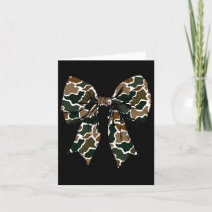 Camouflage Old Camo Bow Camo Coquette Bow Hunting Kort