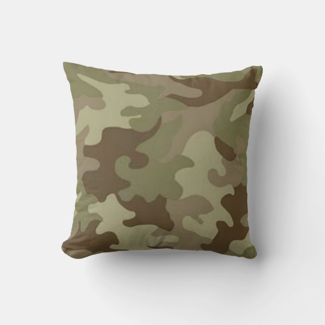 Camouflage Pillow Kudde (Framsida)