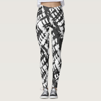 Camouflage Rifles Military Stil Gun White Camo Leggings
