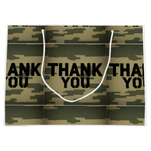 Camouflage "Tack" Gift Bag