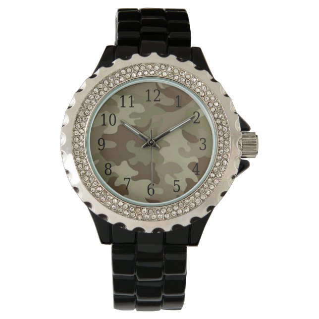 Camouflage Watch Armbandsur (Framsida)