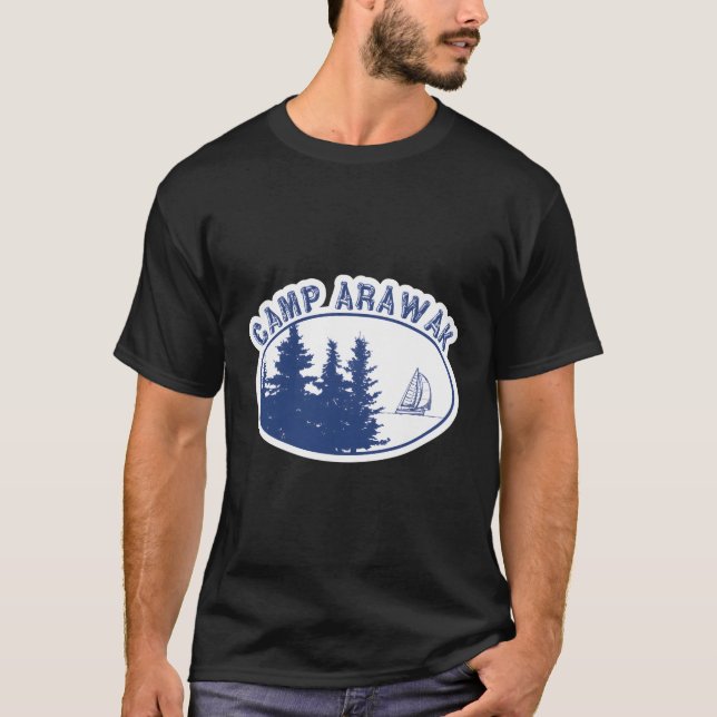 Camp Arawak, sommarläger T Shirt (Framsida)
