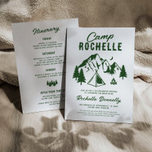 Camp Bach Bachelorette Camping