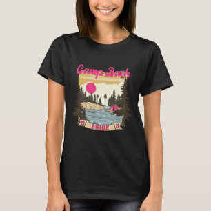 Camp Bach Bride Bridesmaid Retro Camping Bachelore T Shirt