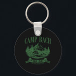 Camp Bach Bride Hiking Camping Bachelorette Party  Nyckelring<br><div class="desc">Camp Bach Bride Hiking Camping Bachelorette Party 2025</div>