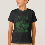 Camp Bach Bride Hiking Camping Bachelorette Party  T Shirt<br><div class="desc">Camp Bach Bride Hiking Camping Bachelorette Party 2025</div>