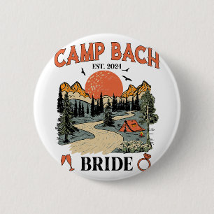 Camp Bach Brud Vandring Camping Sängvätning Knapp