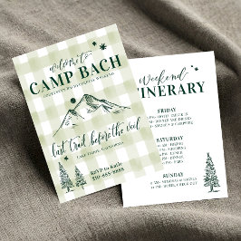 CAMP BACH-Last-Spel till Veil-inbjudan Inbjudningar
