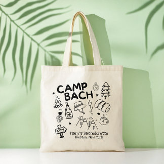 Camp Bachelorette Anpassad Bachelorette Toteväska Tygkasse