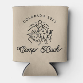 Camp Bachelorette Anpassningsbar Can Cooler/ Coozi