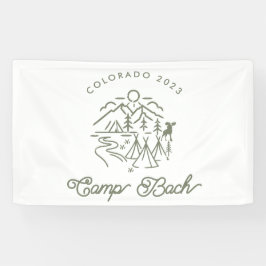 Camp Bachelorette Banner/ Bakgrund