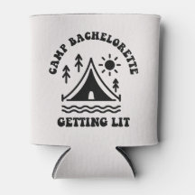 Camp Bachelorette Bridesmaid can Cooler