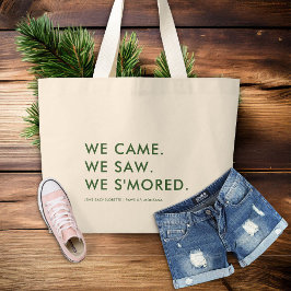Camp Bachelorette Camping Funny Bridesmaids Gift Jumbo Tygkasse