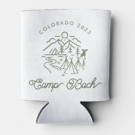 Camp Bachelorette can Cooler/ Coozie