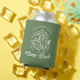 Camp Bachelorette can Cooler/ Coozie