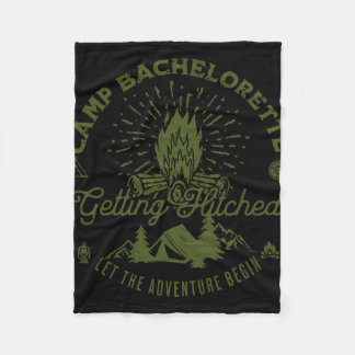 Camp Bachelorette Getting Lit Brud Fest Present De Fleecefilt