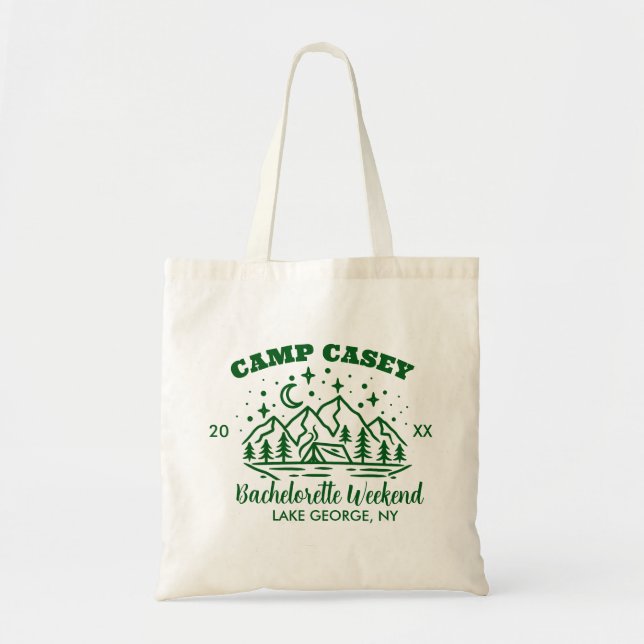 CAMP BACHELORETTE HELG TYGKASSE (Framsidan)