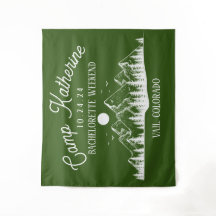 Camp Bachelorette Mountain Glamping Helgparty