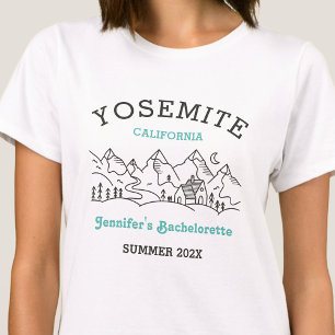 Camp Bachelorette Party Matching Girls Getaway T Shirt