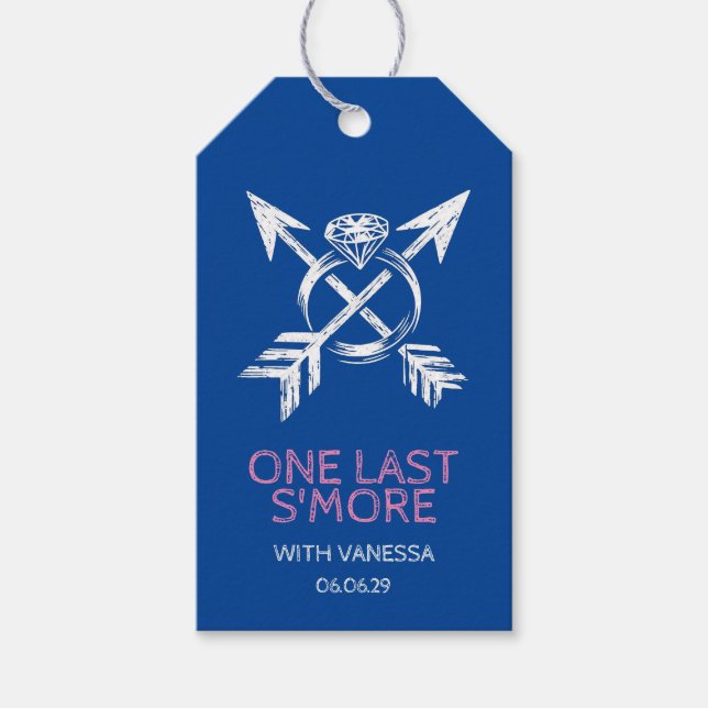 Camp Bachelorette Presentetikett (Framsidan)