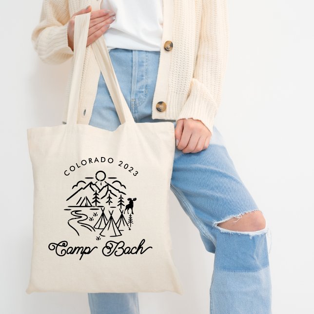 Camp Bachelorette Tote Bag Tygkasse (Skapare uppladdad)