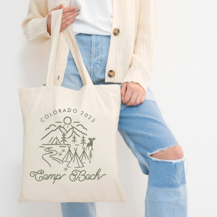 Camp Bachelorette Tote Bag Tygkasse