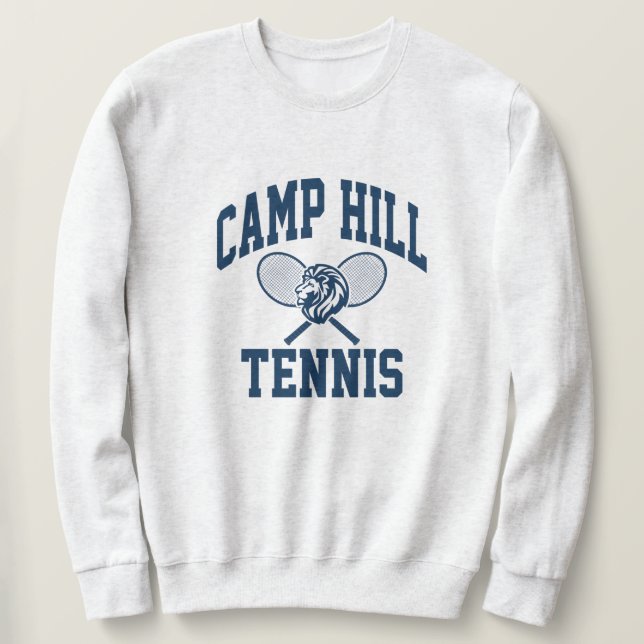 Camp Backe HS Tennis Lång Ärmad Tröja (Design framsida)