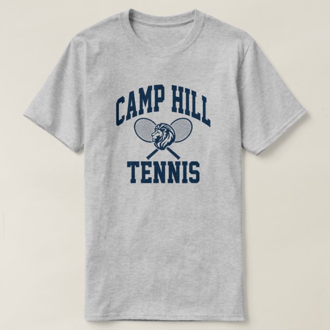 Camp Backe HS Tennis T Shirt (Design framsida)