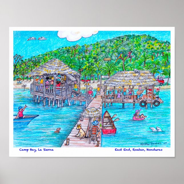 Camp Bay, La Sierna Poster (Framsidan)