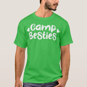 Camp Besties Cute Best Friend Summer Camper Girl T Shirt